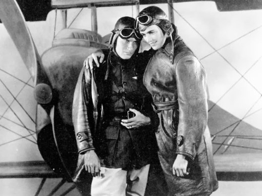 Another close friendship in one of my favorite films: WINGS, 1927.